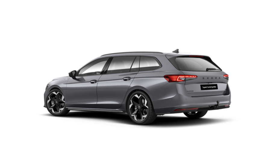 Škoda Superb, 2,0 TDI 142 kW 7-stup. automat. 4x4, barva šedá