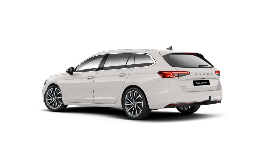 Škoda Superb, 2,0 TDI 142 kW 7° automatická DSG 4x4, barva bílá