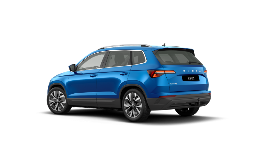 Škoda Karoq, 2,0 TDI 110 kW 7° automatická DSG, barva modrá