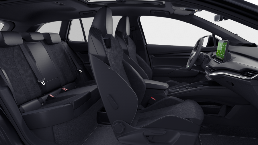 Škoda Enyaq iV, 82 kWh 195 kW 1° převodovka 4x4, barva černá