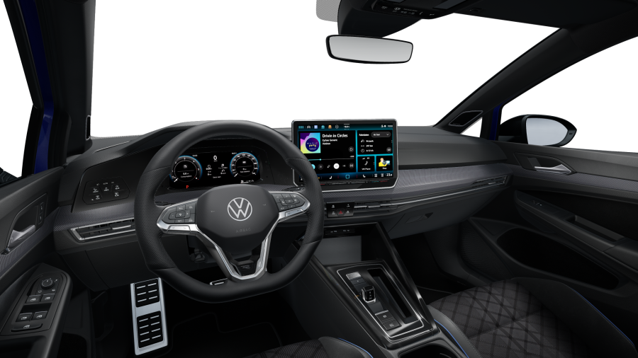 Volkswagen Golf, Golf R-Line 2,0 TDI 7DSG, barva modrá