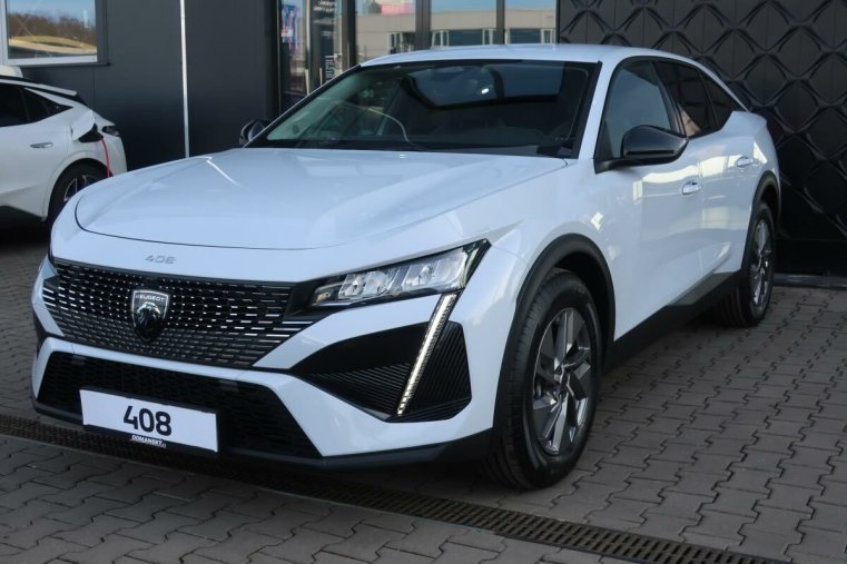 Peugeot 408, Peugeot 408 Allure Hybrid 136e - DCS6, barva bílá