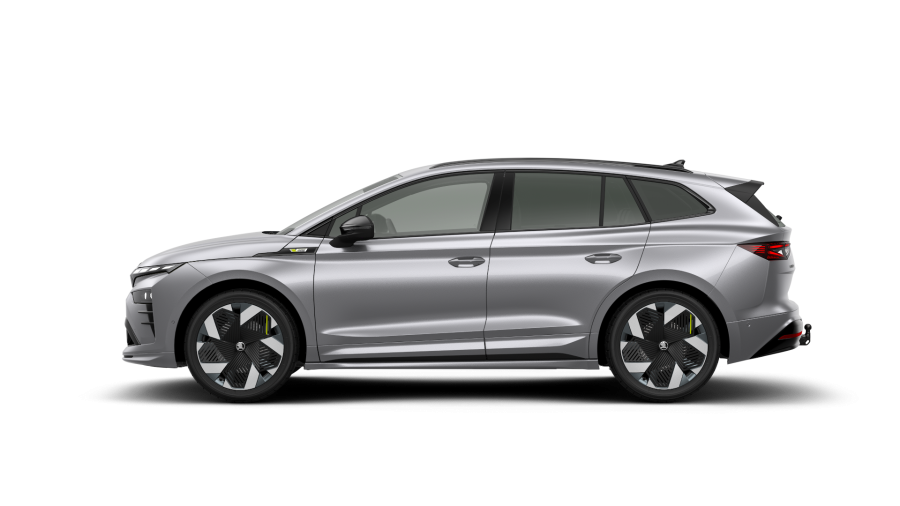 Škoda Enyaq iV, 84 kWh 250,00 kW 1° automatická 4x4, barva stříbrná