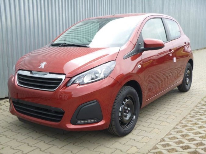 Peugeot 108, 5dv. ACTIVE 1.0 VTi 72 S&S MAN5 - 5225, barva červená