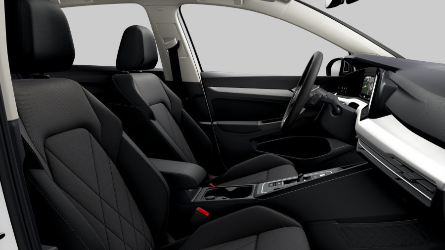 Volkswagen Golf, Golf Life 1,5 eTSI 7DSG mHEV, barva bílá