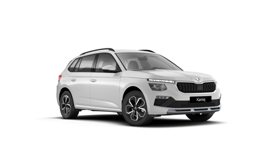 Škoda Kamiq, 1,0 TSI 70 kW 5-stup. mech., barva bílá