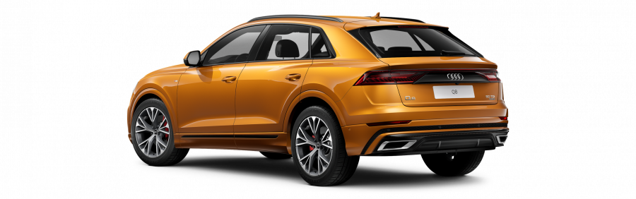 Audi Q8, Q8 50 TDI quattro, barva oranžová