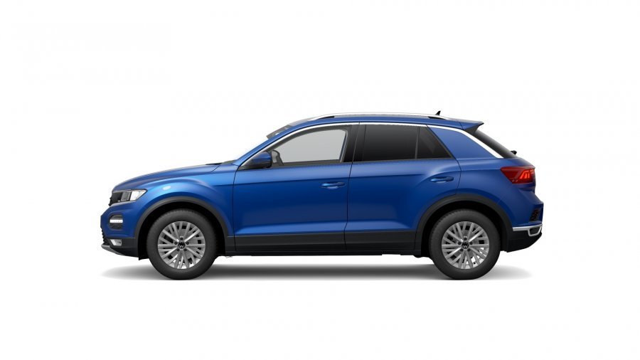 Volkswagen T-Roc, T-Roc Design 1,0 TSI 6G, barva modrá