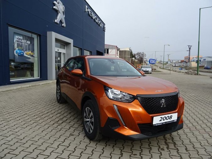 Peugeot 2008, ACTIVE 1.2 PureTech 100k MAN6, barva oranžová