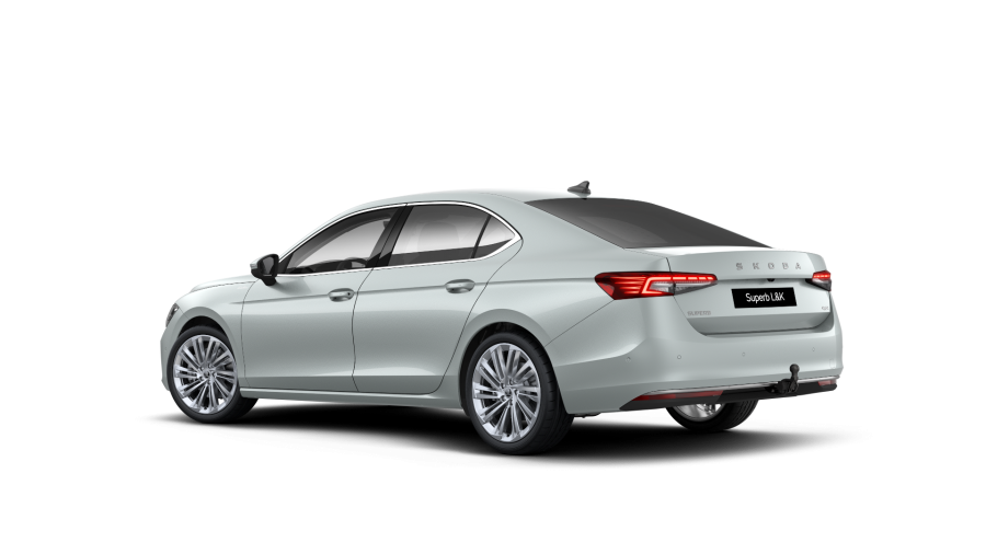 Škoda Superb, 2,0 TDI 142 kW 7° automatická DSG 4x4, barva stříbrná