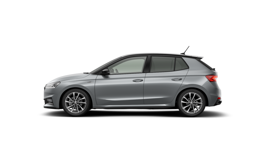 Škoda Fabia, 1,0 TSI 85 kW 7-stup. automat., barva stříbrná