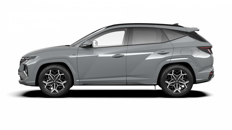 Hyundai Tucson, 1,6 T-GDI HEV 169 kW (hybrid) 6 st. aut 4×4, barva šedá