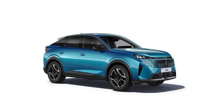 Peugeot 3008, Peugeot 3008 ALLURE Plug-in HYBRID 195 DCS7, barva modrá