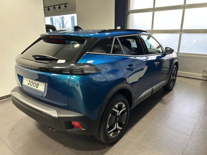 Peugeot 2008, Peugeot 2008 ALLURE Turbo 100 MAN6, celoroční PNEU, kamery, barva modrá