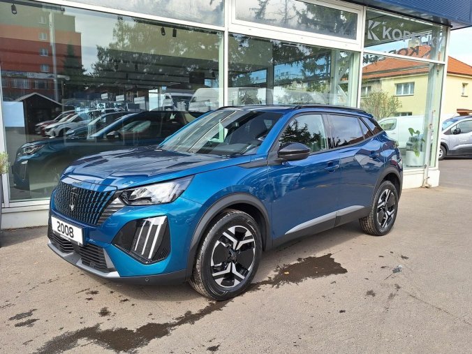 Peugeot 2008, Peugeot 2008 ALLURE 1.2 PT 130K EAT8, barva modrá