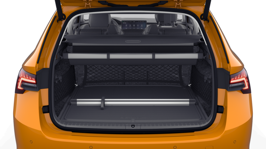 Škoda Octavia, 1,5 TSI m-HEV 110 kW 7° automatická DSG, barva oranžová