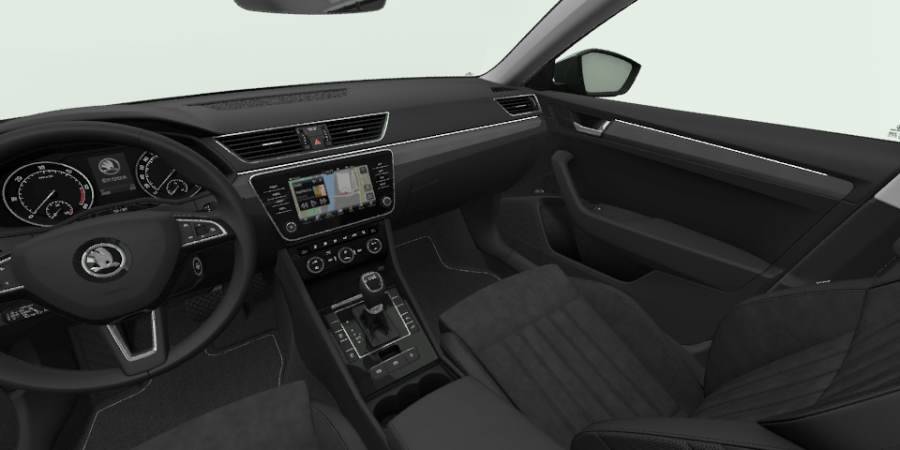 Škoda Superb, 2,0 TDI 110 kW 7-stup. automat., barva šedá