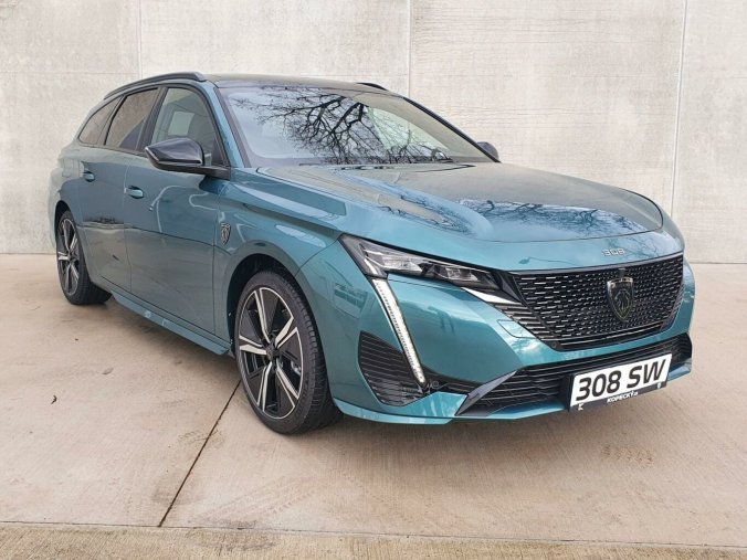 Peugeot 308, Peugeot 308 SW GT BlueHDi 130 S&S EAT8, barva modrá