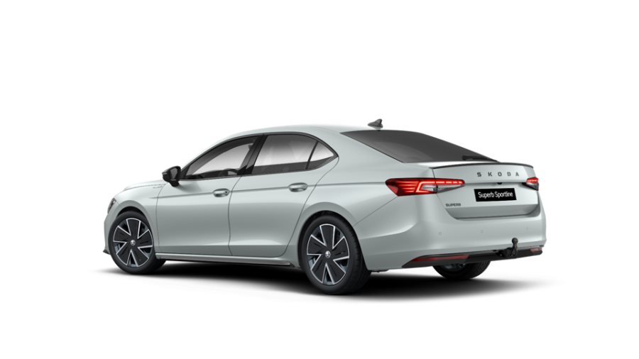 Škoda Superb, 2,0 TDI 110 kW 7° automatická DSG, barva stříbrná