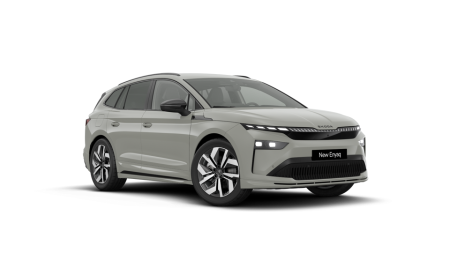 Škoda Enyaq iV, 82 kWh 1° automatická, barva šedá