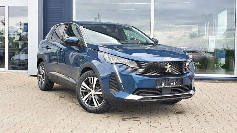 Peugeot 3008, ALLURE 1.5 BlueHDi 130 MAN6, barva modrá