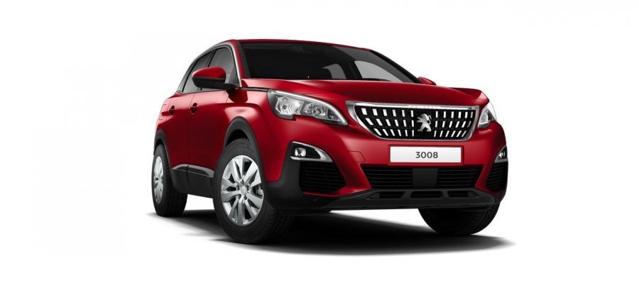 Peugeot 3008, ACTIVE 1.5 BlueHDi 130 S&S EAT8 - 0363, barva červená