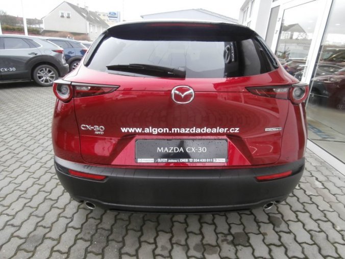 Mazda CX-30, 2,0i 122 PS, barva červená