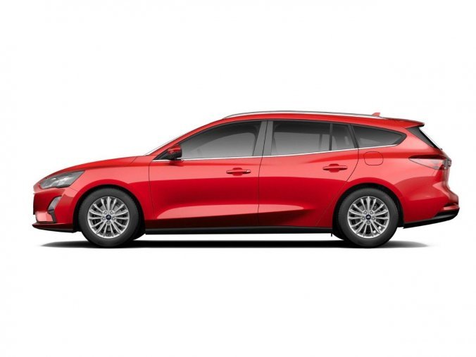Ford Focus, kombi, Titanium Kombi 1,0 EcoBoost (mHEV) 114 kW / 155 k, barva červená