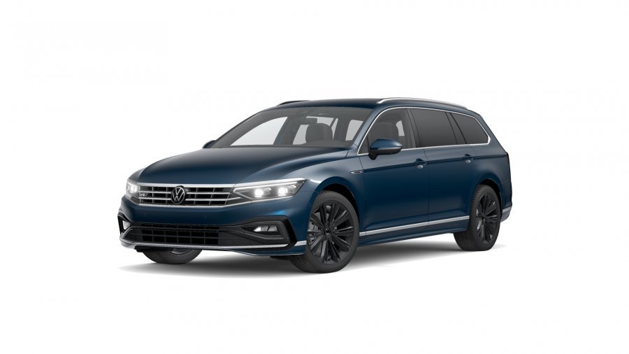 Volkswagen Passat Variant, Passat Variant Elegance 2,0 TDI 4MOT DSG, barva modrá