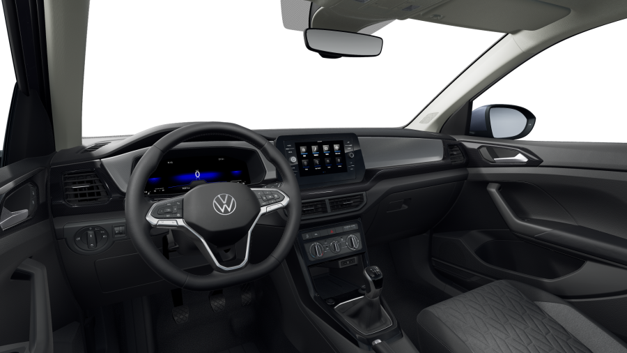 Volkswagen T-Cross, T-Cross People 1.0 TSI 70 kW 5G, barva šedá