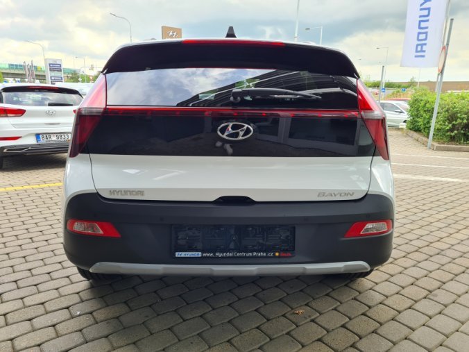 Hyundai Bayon, 1,0 T-GDI 74 kW 6st. manuální, barva bílá