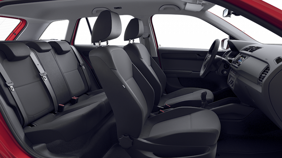 Škoda Fabia, 1,0 TSI 70 kW 5-stup. mech., barva červená