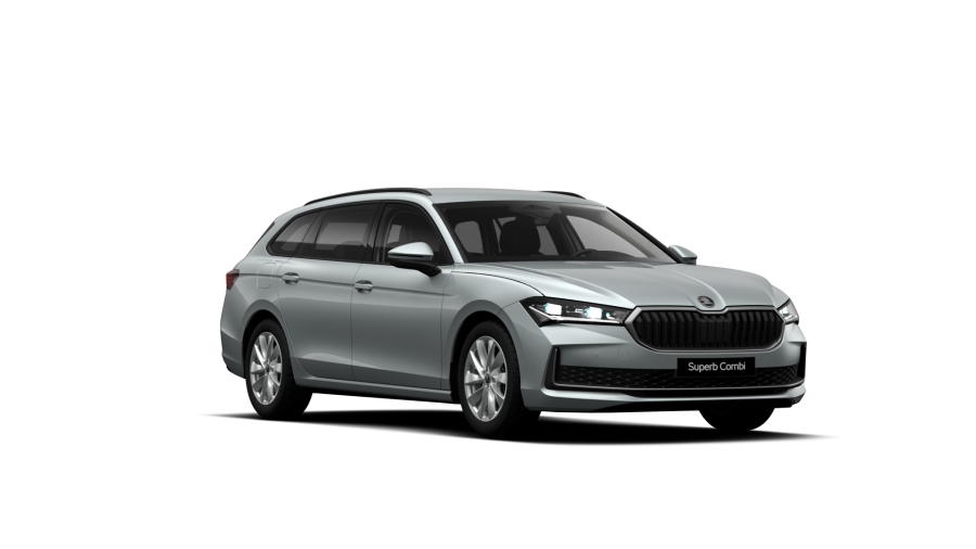 Škoda Superb, 2,0 TDI 110 kW 7-stup. automat., barva stříbrná