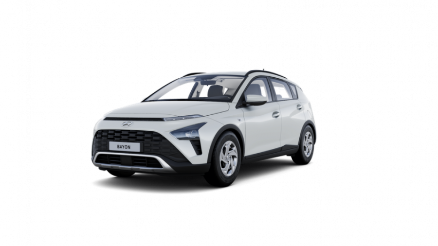 Hyundai Bayon, 1,0 T-GDI 74 kW DCT, barva bílá