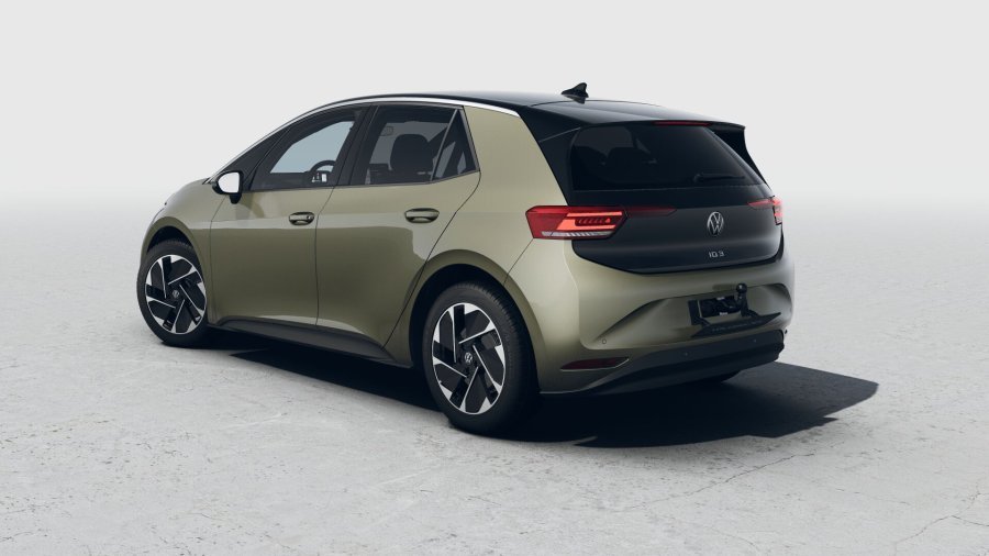 Volkswagen ID.3, ID.3 Pure People 125 kW, 52 kWh, barva zelená