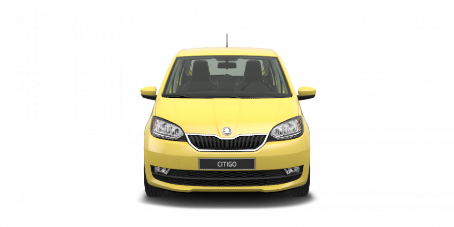 Škoda Citigo, 1,0 MPI 55 kW 5-stup. ASG, barva žlutá