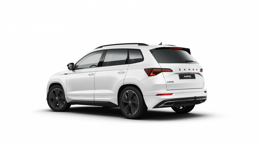 Škoda Karoq, 1,5 TSI 110 kW 7-stup. automat., barva bílá