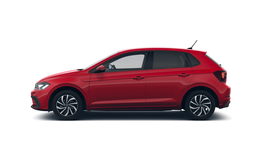 Volkswagen Polo, Polo People 1,0 TSI 70 kW 7DSG, barva červená