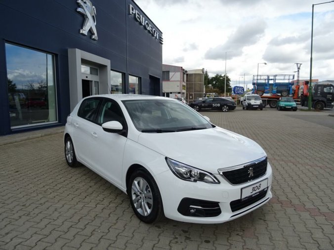 Peugeot 308, ACTIVE PACK 1.2 110k MAN 6, barva bílá