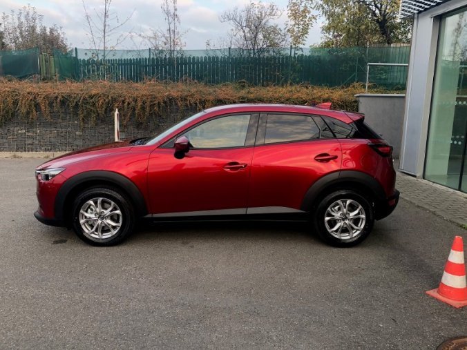 Mazda CX-3, 2.0G 121k, barva červená
