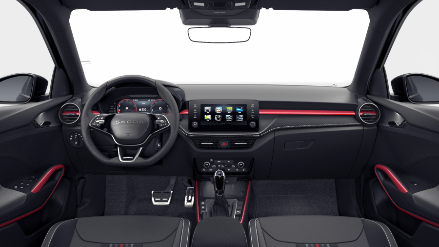 Škoda Fabia, 1,5 TSI 110 kW 7° automatická DSG, barva černá