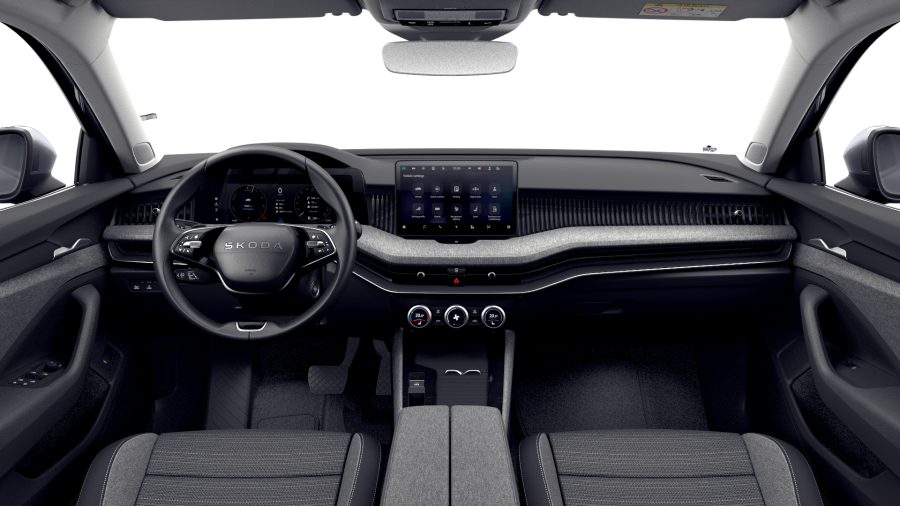 Škoda Superb, 1,5 TSI Hybrid 110 kW 7° automatická DSG, barva šedá