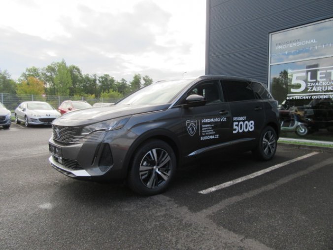 Peugeot 5008, ALLURE PACK 1.5 BHDi 130k EAT8, barva šedá