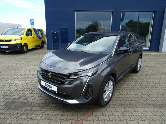 Peugeot 3008, ACTIVE PACK 1.2 130k MAN6, barva šedá