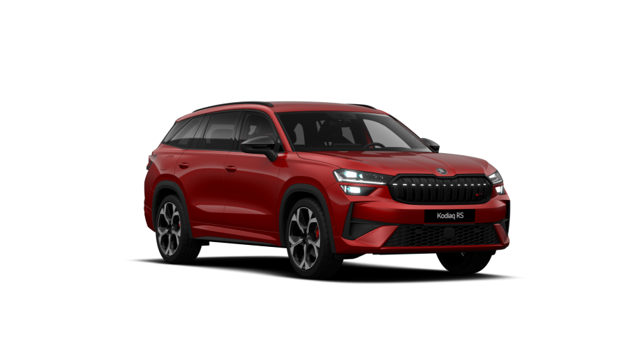 Škoda Kodiaq, 2,0 TSI 195 kW 7° automatická DSG 4x4, barva červená