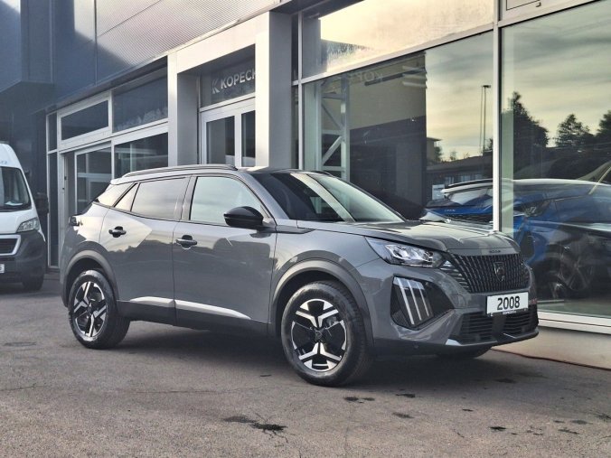 Peugeot 2008, Peugeot 2008 ALLURE 1.2 PT 130k EAT8, barva šedá