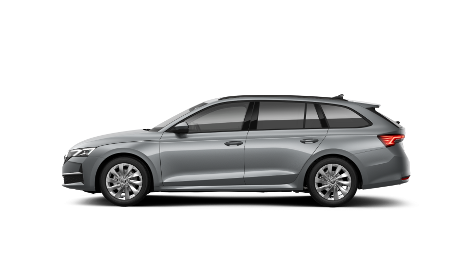 Škoda Octavia, 1,5 TSI m-HEV 110 kW 7° automatická DSG, barva stříbrná
