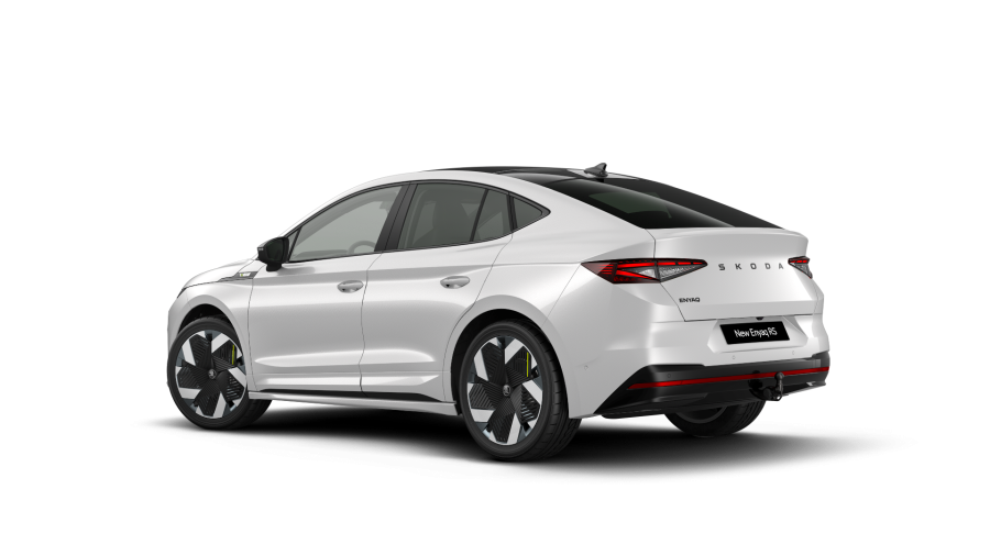 Škoda Enyaq iV, 82 kWh 250 kW 1° převodovka 4x4, barva bílá