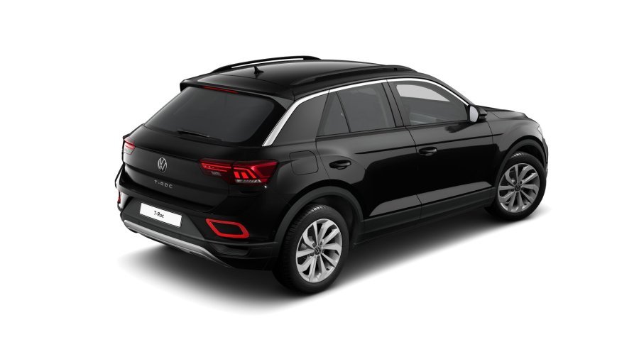 Volkswagen T-Roc, T-Roc People 1,0 TSI 81kW 6G, barva černá