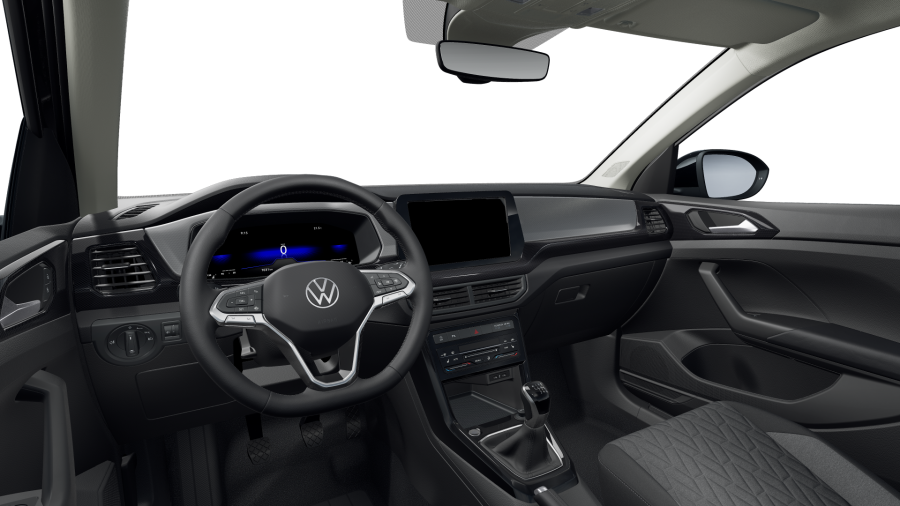 Volkswagen T-Cross, T-Cross People 1.0 TSI 85 kW 6G, barva černá
